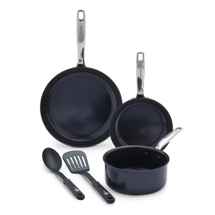 GreenPan Chatham Black Prime Midnight Hard Anodized Healthy Ceramic Nonstick