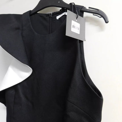 Cooper St - Jasmine High Neck Fitted Dress | Black | Size 8