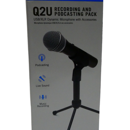Samson Q2U USB/XLR Dynamic Handheld Microphone Recording
