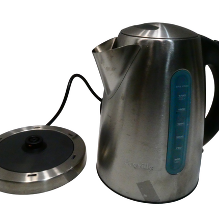 Breville the Soft Top Dual 1.7 Litre Kettle, Brushed Stainless Steel, BKE425BSS
