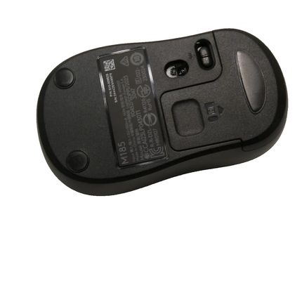 Logitech M185 Wireless Mouse - Grey