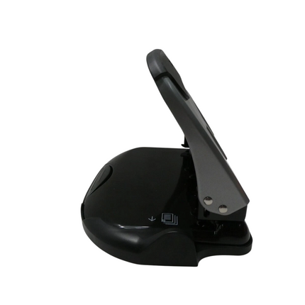 Bostitch EZ Squeeze 40 Sheet 3-Hole Punch (HP40), Silver/Black