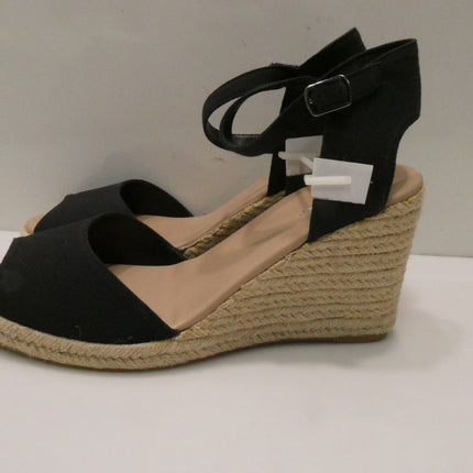 Sandler Women's Aloha Fashion Sandals, Black Linen, 10 AU (40 EU)