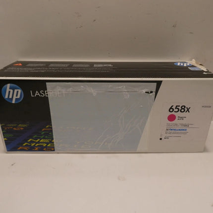 HP 658X High-Yield Magenta LaserJet Toner Cartridge