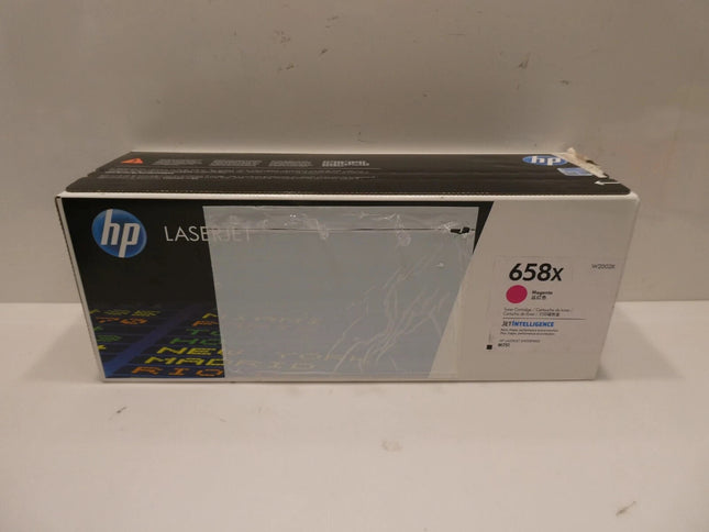 HP 658X High-Yield Magenta LaserJet Toner Cartridge