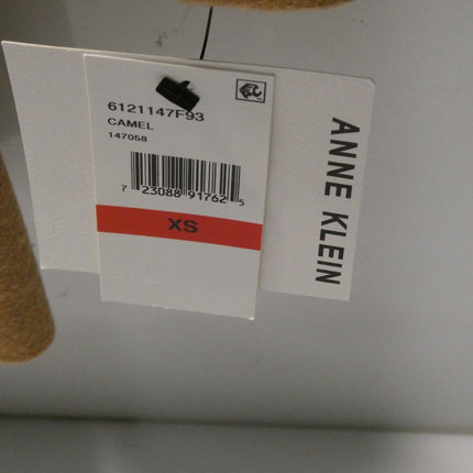 Anne Klein Women's Classic Double Breasted Coat, Camel, X-Small