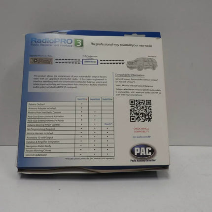 PAC RP3-GM13 Radio Replacement Interface for Select GM Vehicles
