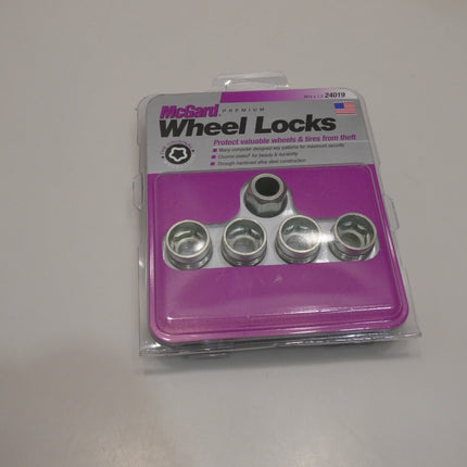 McGard 24019 Cone Seat - Under Hub Cap Wheel Locks (M14 x 1.5 Thread Size) Set 4