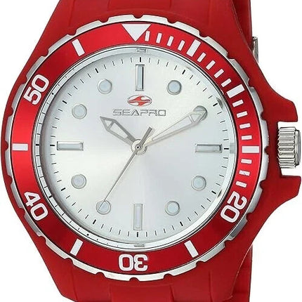 Seapro SP3214 Spring 36mm Women's Red Silicone Watch