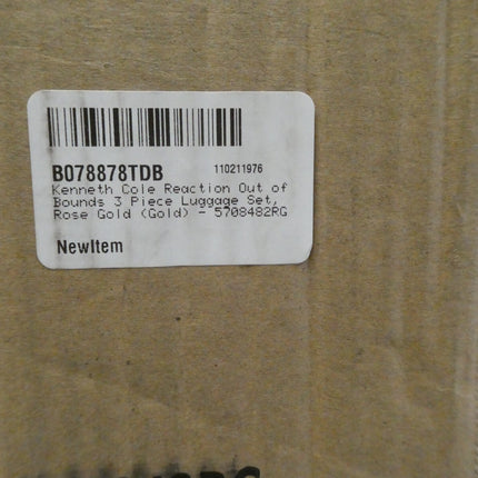 Kenneth Cole Reaction Out Of Bounds 4-Wheel Hardside 3-Piece Luggage Set