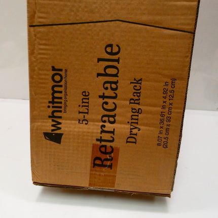 Whitmor 5 Line Retractable Dryer