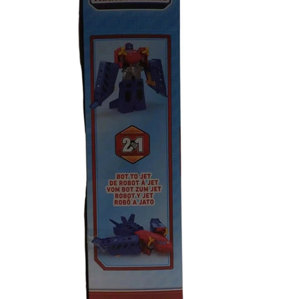 Transformers Toys Optimus Prime Jumbo Jet Wing Racer Playset with 4.5-inch Bumbl