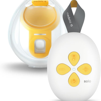 Medela Solo Hands-Free Single Electric Breast Pump, Lightweight and Compact Desi
