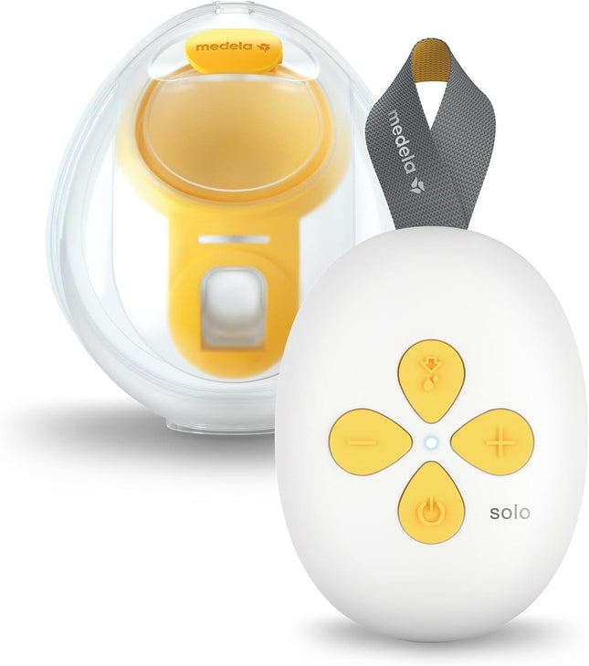 Medela Solo Hands-Free Single Electric Breast Pump, Lightweight and Compact Desi