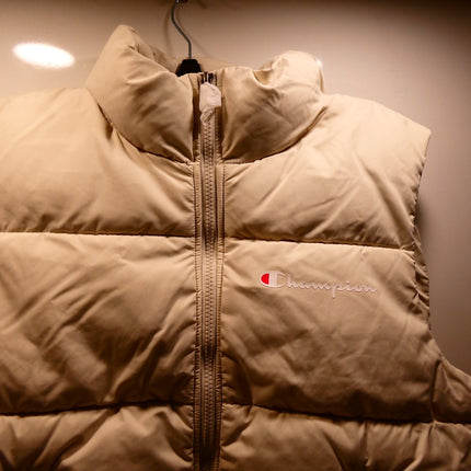 Champion Women's Rochester Puffer Vest, Smoked Sand, Small