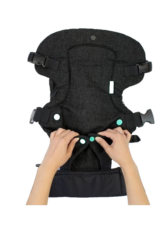 Infantino Flip 4-in-1 Carrier - Ergonomic, Convertible, face-in and face-Out, Fr