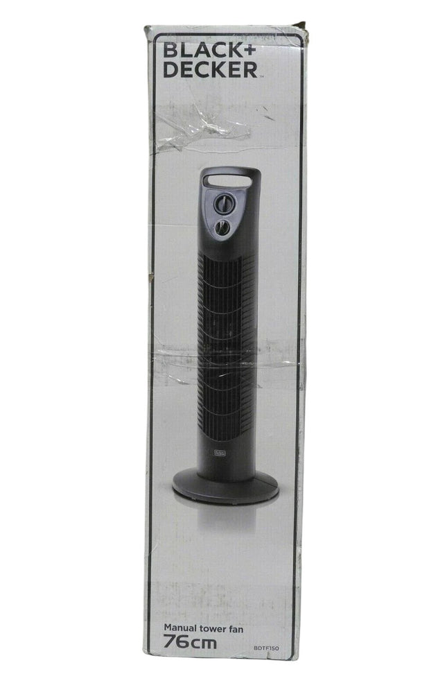 Black & Decker 76cm BDTF150 Upright Tower Fan