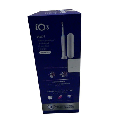 Oral-B iO Series 3 Electric Toothbrush with (1) Brush Head, Rechargeable, White
