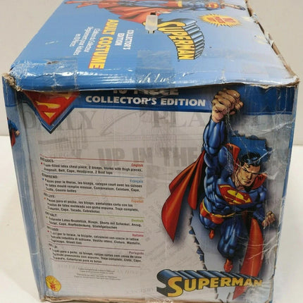 Superman 10 Piece Set Collector's Edition Adult Costume
