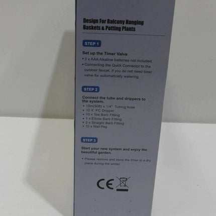 Rainpoint Water Timer Garden Irrigation Equipment Hose Timer, 23 * 20 * 7.5cm