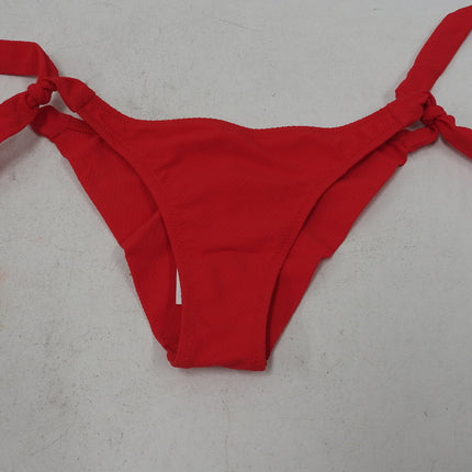 Tigerlily Women's Cadence Cheeky Bikini Pant, Scarlet - Small