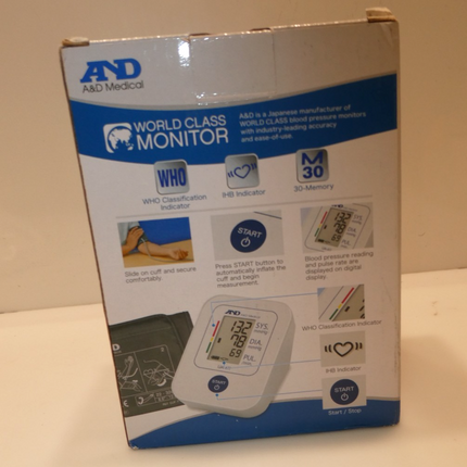 A&D Medical UA-611 Upper Arm Blood Pressure Monitor