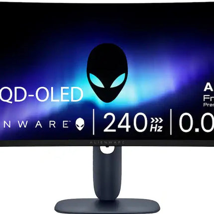 Alienware - AW3425DW 34" TFT QD-OLED Curved WQHD 240Hz 0.03ms FreeSync Gaming Mo