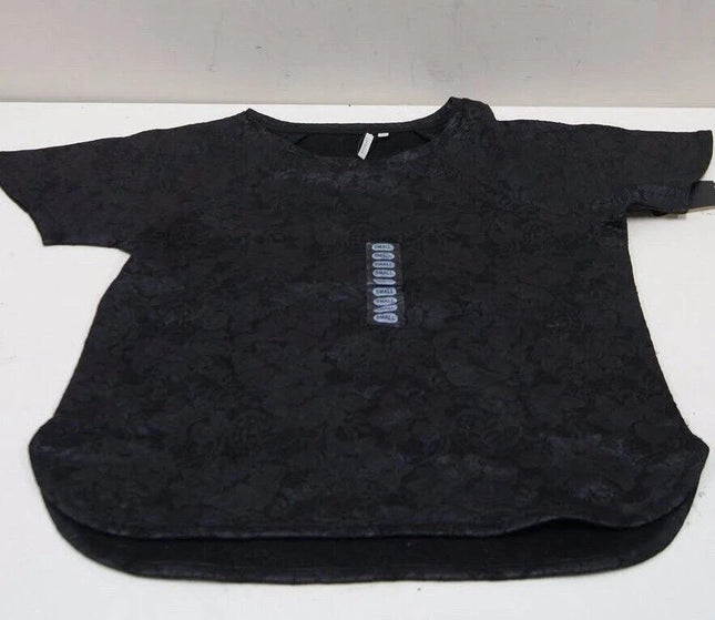 Calvin Klein Jeans Women's Coated Lace Top - Small