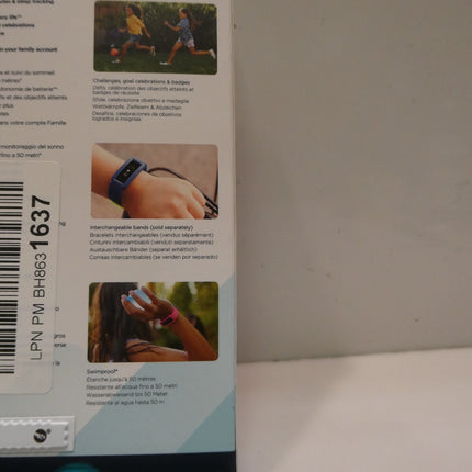 Fitbit Ace 2 Activity Tracker for Kids Swimproof with Fun - Watermelon + Teal