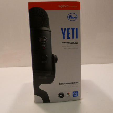 Logitech Yeti Premium Multi-Pattern USB Microphone with Blue Voice