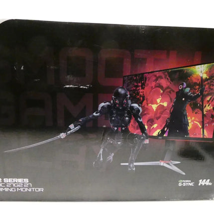 AOC 27-Inch IPS 144Hz Full HD Monitor with Height Adjustable Stand, Black