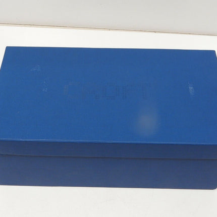 CROFT Men's Perry Flat Loafers, Midnight Suede, EU 45, US 12