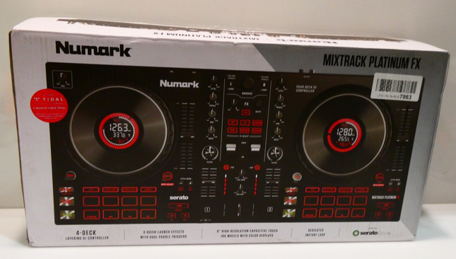 Numark MIXTRACK Platinum FX 4-channel Serato DJ Lite Controller