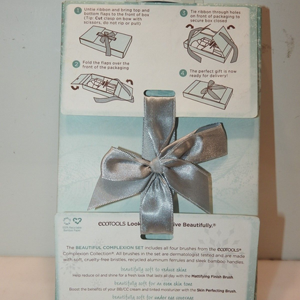 EcoTools, Four-Piece Beautiful Complexion Set, 4 Brushes