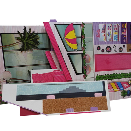 Barbie Summer Villa Doll House with Doll Multicolor 76932