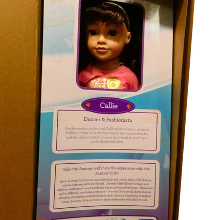 Journey Girls 18-Inch Callie Hand Painted Doll with Brown Hair and Brown Eyes, K