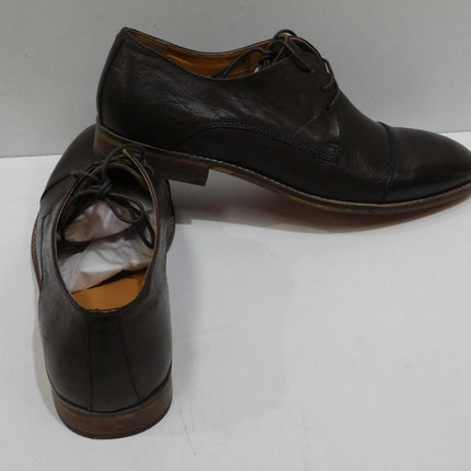 CROFT Men's Ari Lace-Up Flat Shoes, Choc, EU 44 11 US