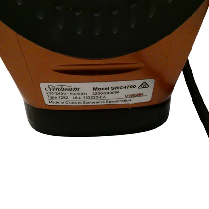 Sunbeam Pro Steam Ceraflow Sonic Iron SRC4700 - Black/Brown