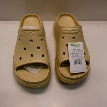 Crocs Unisex Adult Crush Slide, Bone, US M11W13