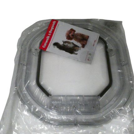 Pet-Tek Glass Fitting Dog Door, Clear