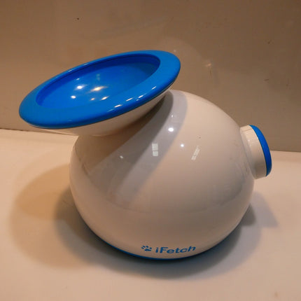 iFetch Interactive Ball Launchers for Dogs - White/Blue (No Balls)