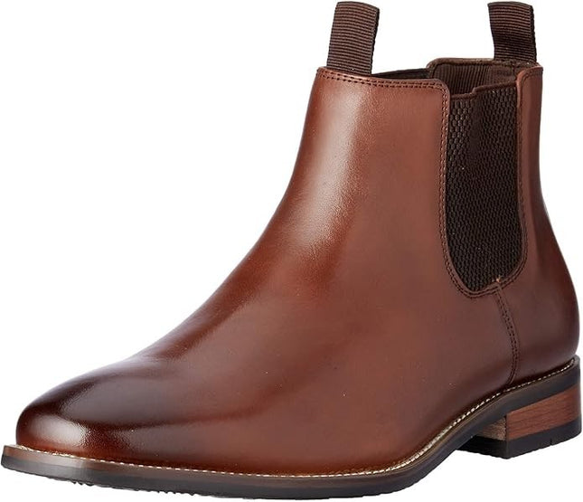 Hush Puppies Men's Wisconsin Boot, Cognac Burnish, UK 6.5/US 7.5