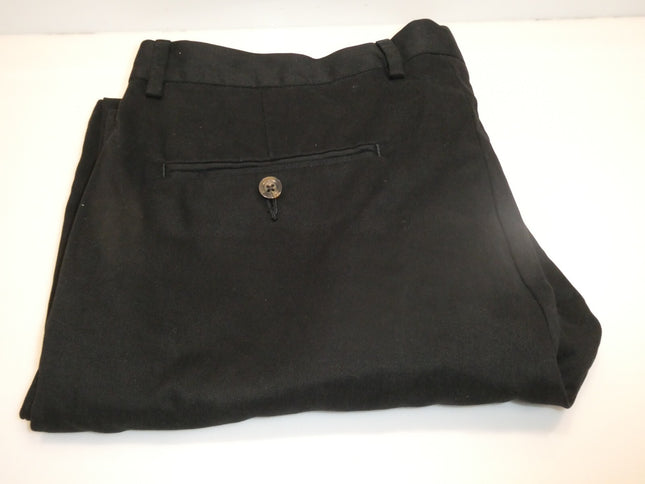 Amazon Essentials Men's Slim-Fit Wrinkle-Resistant Flat-Front Chino Pant, Black,