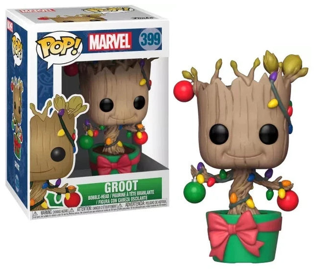 Funko Pop! Marvel Groot Bobble-Head Figure #399
