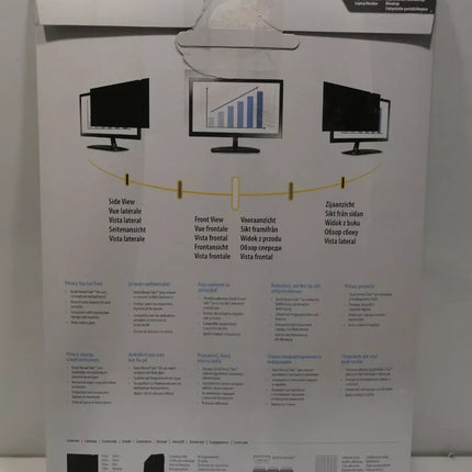 Fellowes Privascreen 16:10 Blackout Privacy Filter, 24-Inch Size