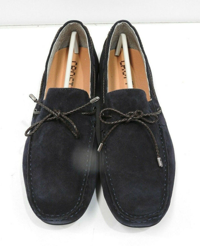 CROFT Men's Perry Flat Loafers, Midnight Suede, EU 45, US 12