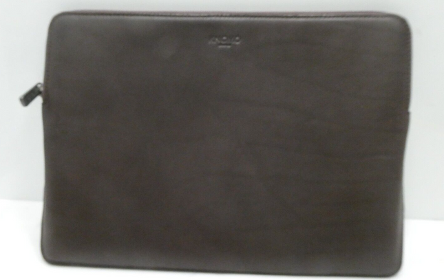 Knomo Barbican 13" Laptop Sleeve Slim Light Weight Leather Laptop Sleeve