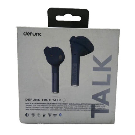 Defunc True Talk Wireless Bluetooth TWS Earbuds - Blue
