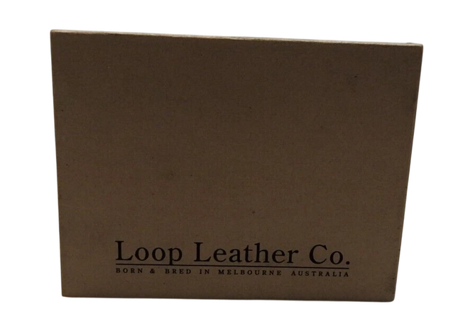 Loop Leather Wallets for Men, Chocolate - One Size