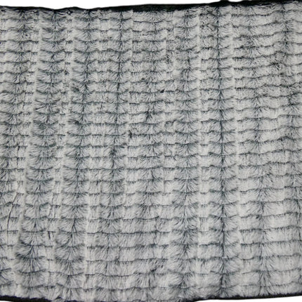 Furhaven Pet Dog Bed Orthopedic Plush Luxe Faux Fur and Performance Linen - M